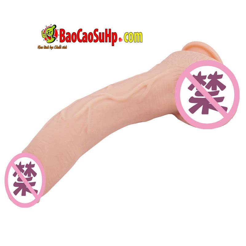 Bao cao su dương vật giả Baile Jack Real Skin mềm dài thật