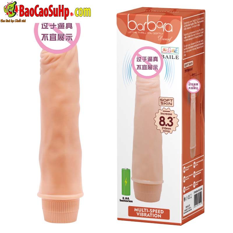 Máy Rung Baile BaBara Mềm Mại Giá Tốt Dương Vật Cầm Tay