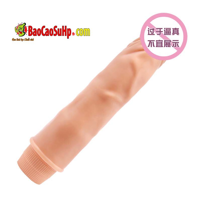 Dương vật giả Baile Barbara màu da rung mềm mại giá tốt