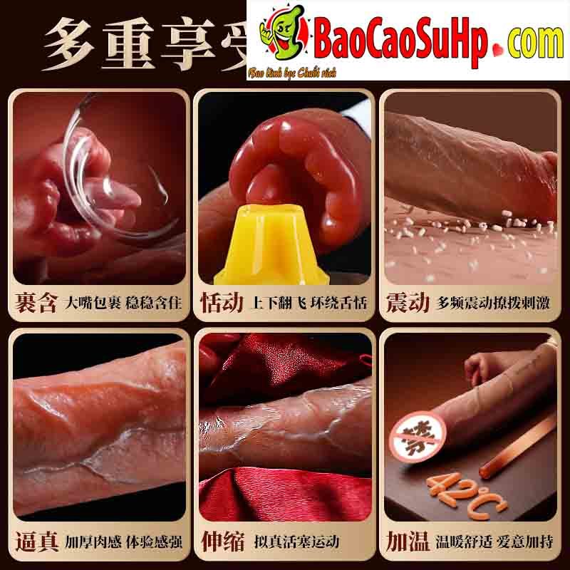 Dương vật giả Silicone 5D Dragon Deep Sea tuyệt tác thủ công chất lượng