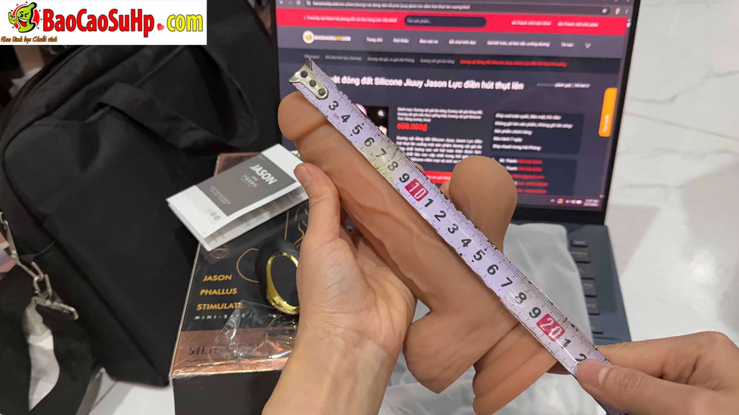 duong vat gia dong dat Silicone Jiuuy Jason 4 1 scaled - Dương vật đóng đất Silicone Jiuuy Jason Lực điền hút thụt lên xuống