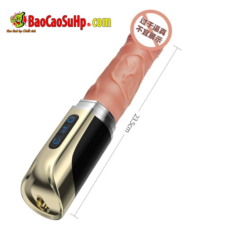 Dương vật giả Silicone màu da nhỏ gọn Coc Penis Silas thụt to nhỏ