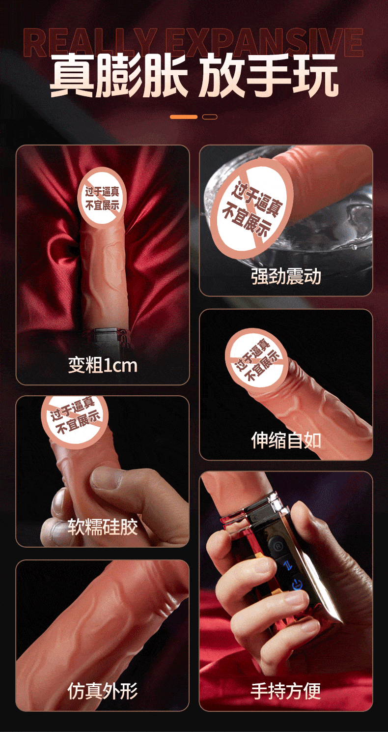 duong vat gia Coc Penis Silas Silicone 8 - Dương vật giả Thụt to nhỏ Coc Penis Silas Silicone màu da nhỏ gọn