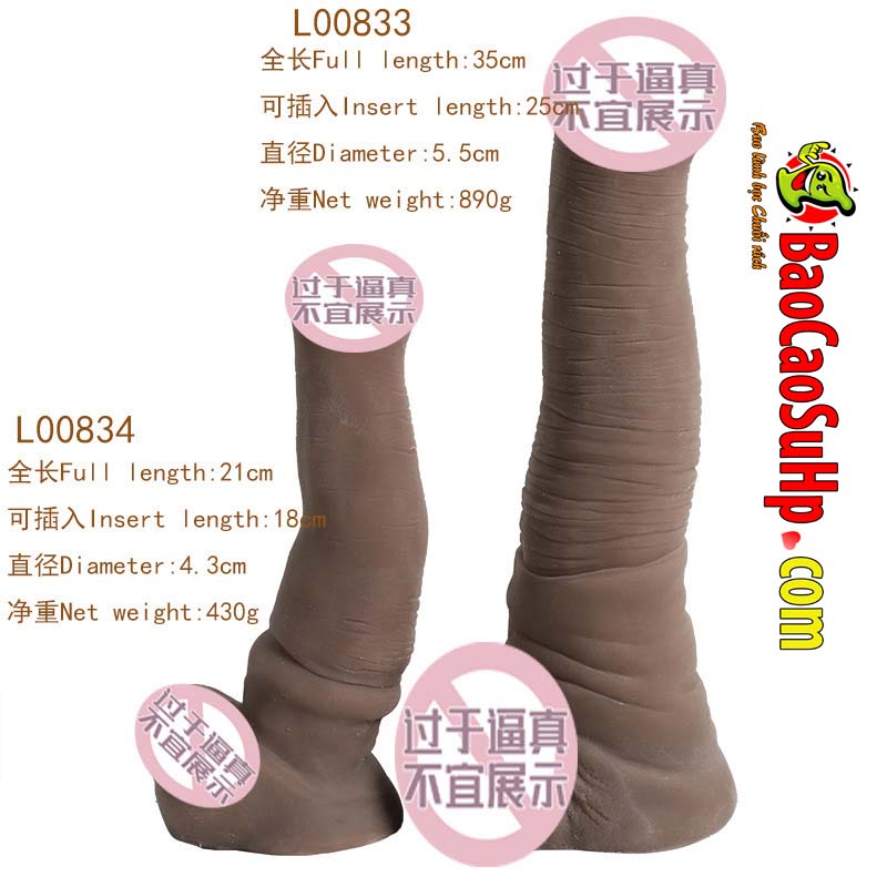 Dương vật giả silicone 21cm siêu mềm Alistair L00833 kích thích