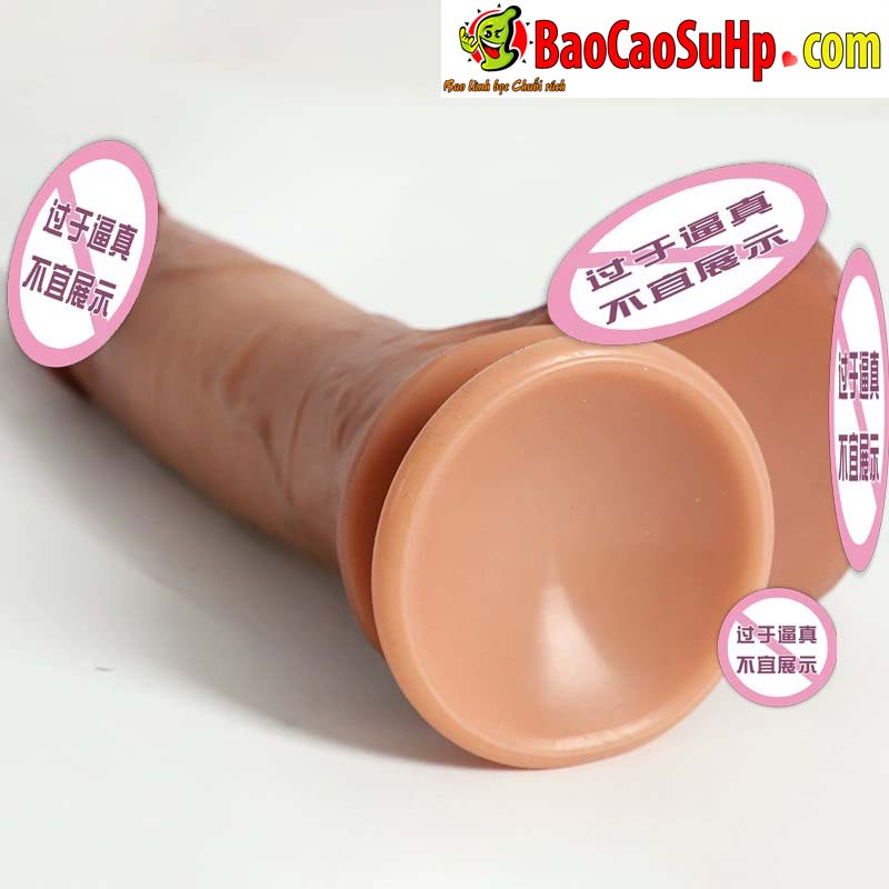 Dương vật giả Silicone L00923 siêu mềm bìu to chân thật