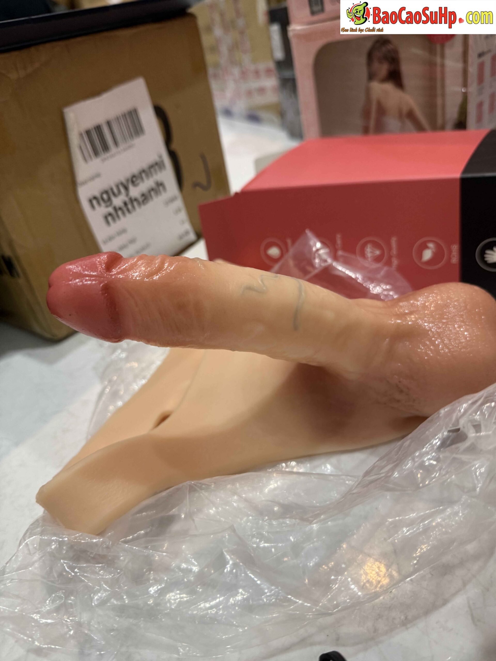 Quần Dương vật giả silicone cao cấp COC Materrari cho nam giới