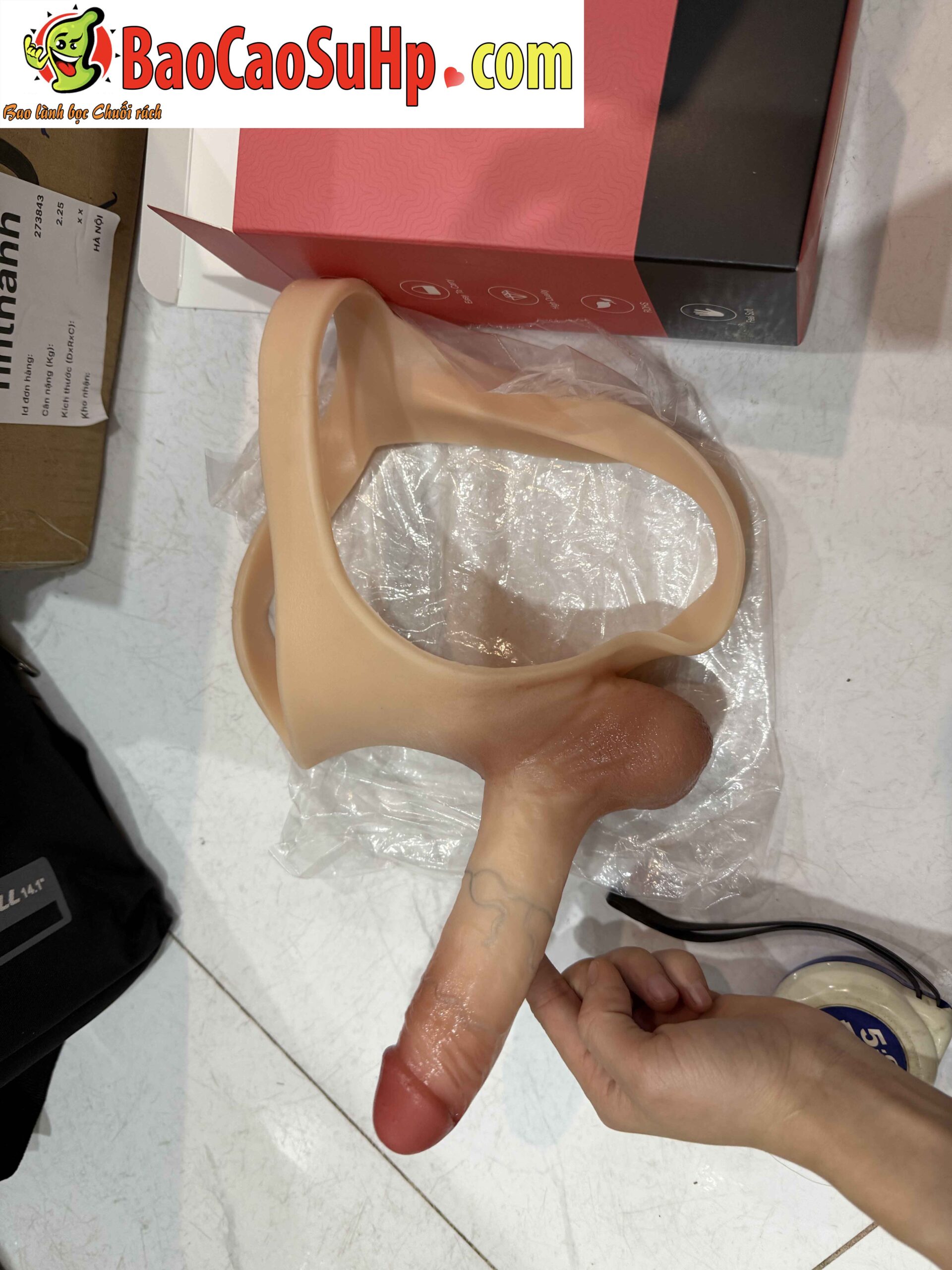 Quần Dương vật giả silicone cao cấp COC Materrari cho nam giới