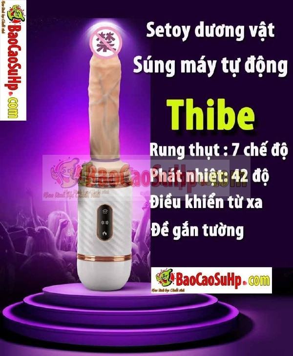 Sextoy Dương Vật Tự Động Phát Nhiệt Kích Thích Cực Mạnh