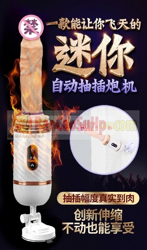 Sextoy Dương Vật Tự Động Phát Nhiệt Kích Thích Cực Mạnh