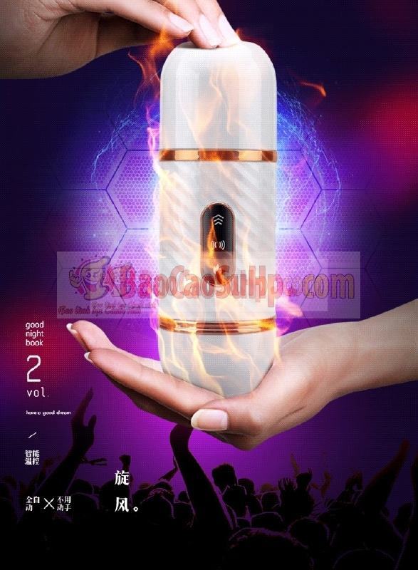 Sextoy súng máy dương vật tự động phát nhiệt Thibe món hot