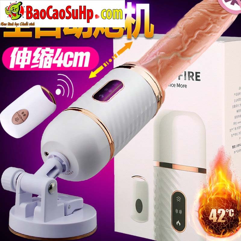 Máy Sextoy dương vật Thibe tự động ấm nóng kích thích mạnh