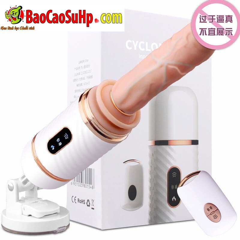 Sextoy Dương Vật Tự Động Phát Nhiệt Kích Thích Cực Mạnh