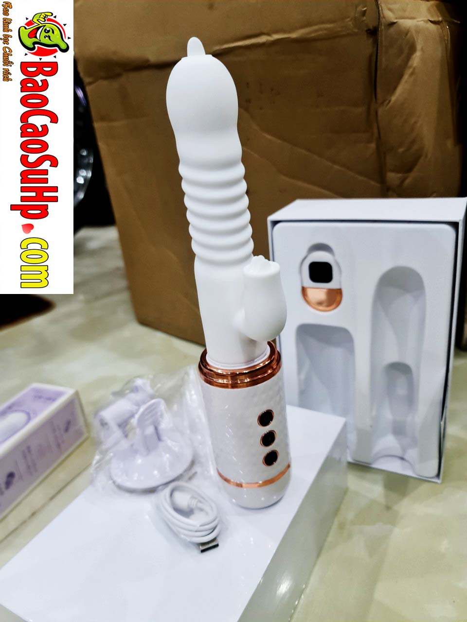 Đồ chơi người lớn Mizzzee ZZ11 siêu sang thụt liếm mềm mại