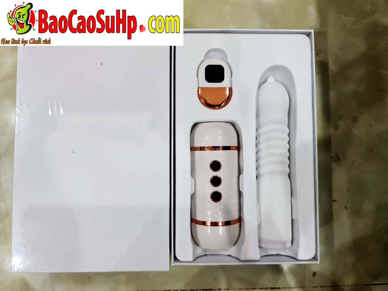 Đồ chơi người lớn Mizzzee ZZ11 siêu sang thụt liếm mềm mại