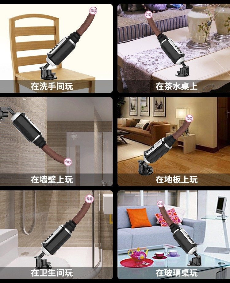 Dương vật giả súng máy DIBE Wolverine thụt nhiệt mạnh