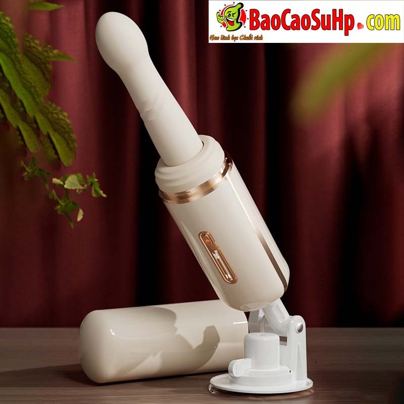 Dương vật súng máy Jiuuy Cannon Steel thụt phát nhiệt – siêu bền, kích thích mạnh