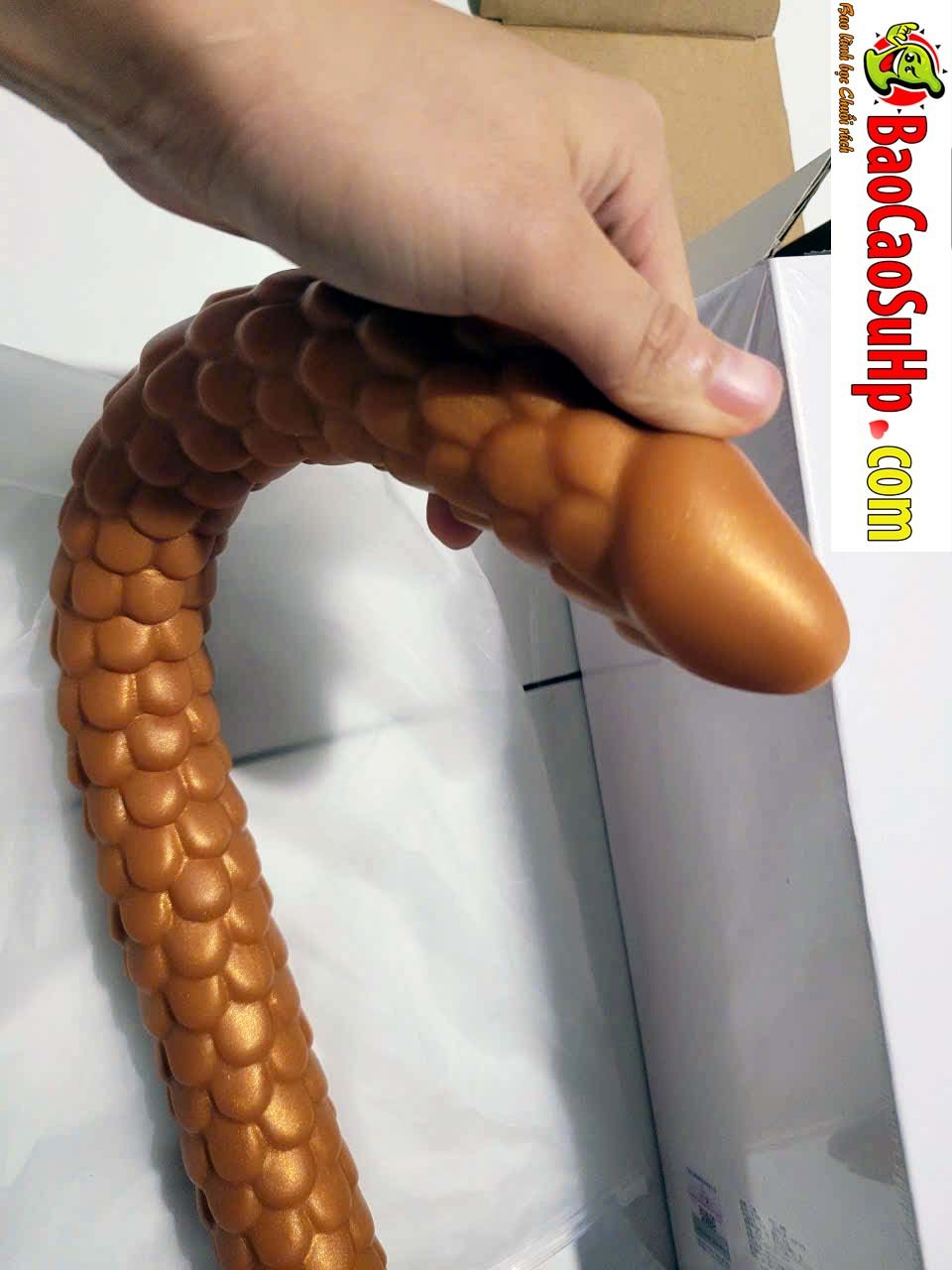 Dương vật giả Jiuai Snake Hunt mềm dẻo dài kích thích cao cấp