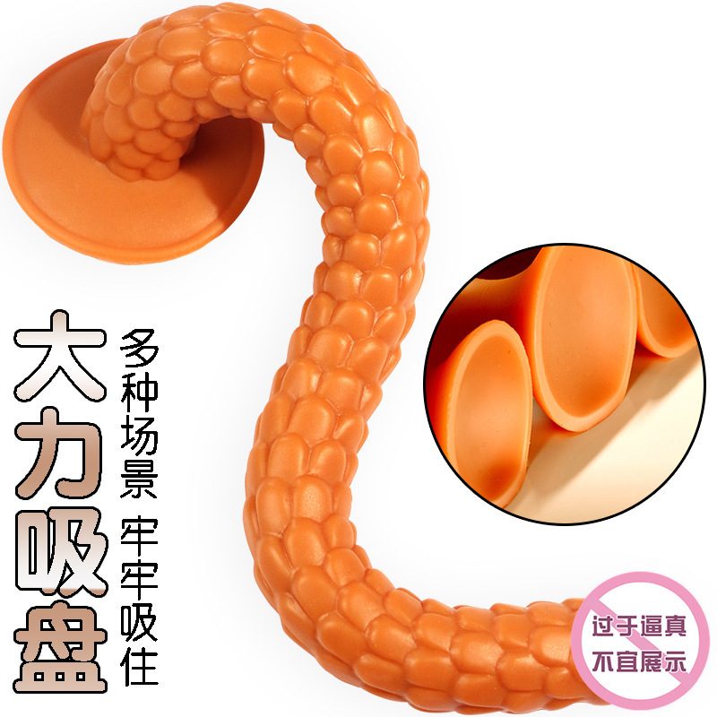 duong vat gia Jiuai Snake hunt 10 - Dương vật giả đóng đất siêu mềm siêu dài uốn dẻo Jiuai Snake hunt