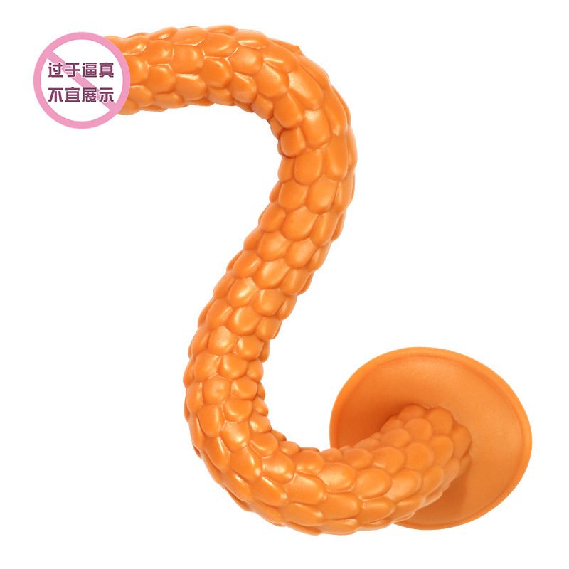 duong vat gia Jiuai Snake hunt 12 - Dương vật giả đóng đất siêu mềm siêu dài uốn dẻo Jiuai Snake hunt