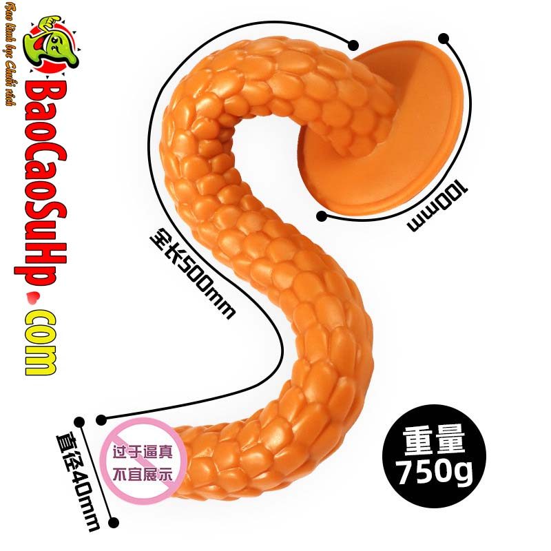 Dương vật giả Jiuai Snake Hunt mềm dẻo dài kích thích cao cấp