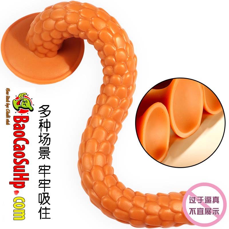Dương vật giả dài uốn dẻo Jiuai Snake Hunt siêu mềm mô phỏng 