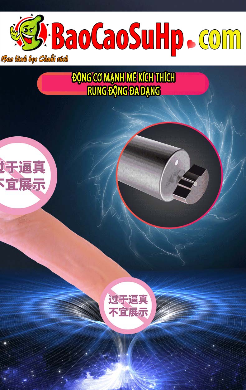 Dương vật đóng đất Maxshen Shakeshi Silicone Japan thụt ngoáy