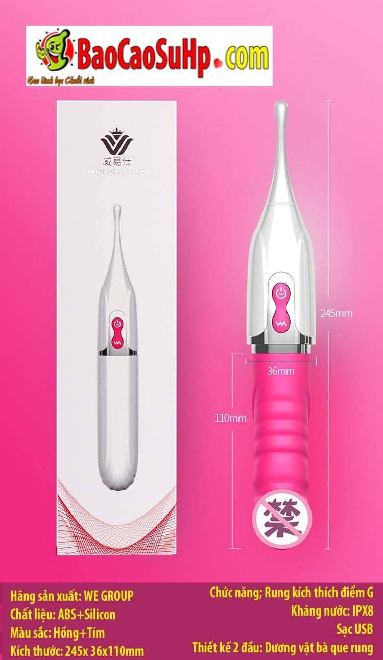Máy thủ dâm Maximum G 2 đầu siêu nhỏ rung mạnh kích thích điểm G Máy thủ dâm Maximum G 2 đầu siêu nhỏ rung mạnh kích thích điểm G