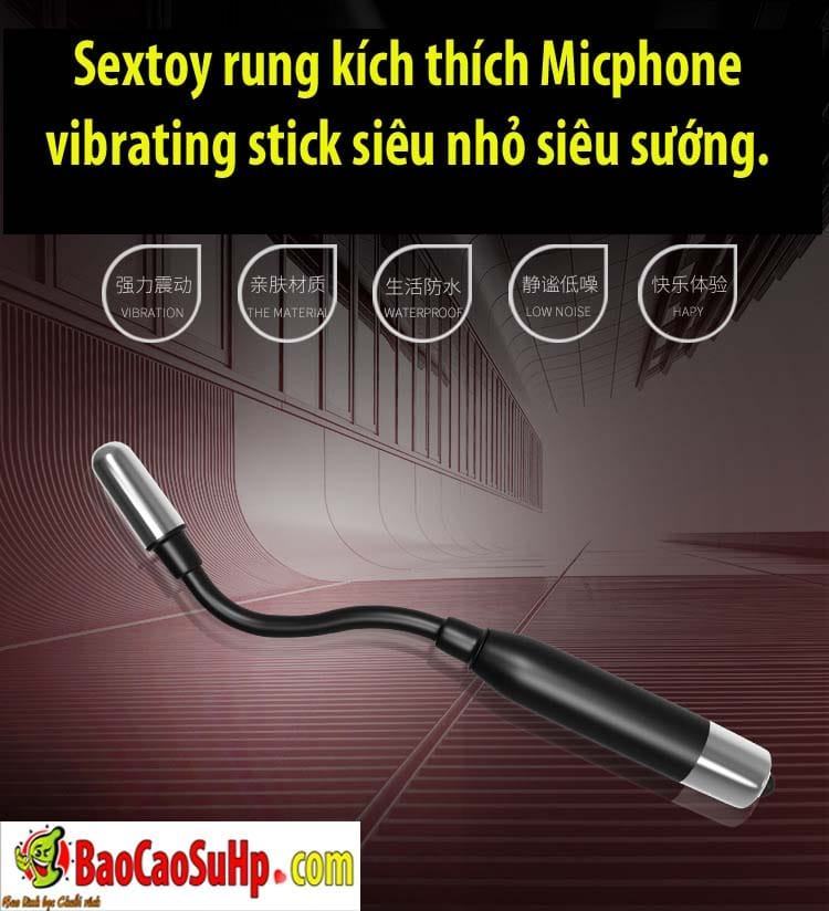 Sextoy rung kích thích Micphone nhỏ gọn siêu sướng cho nữ