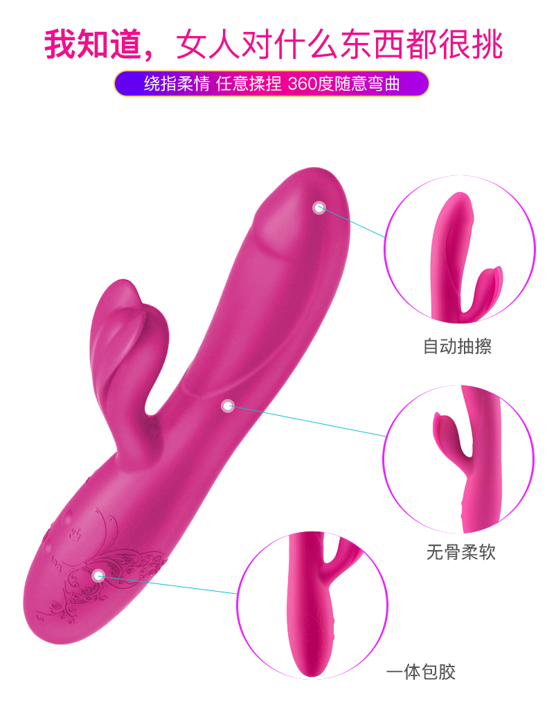 Dương vật giả Luvn Fun Fire cầm tay thụt xoay siêu sướng cho nam nữ