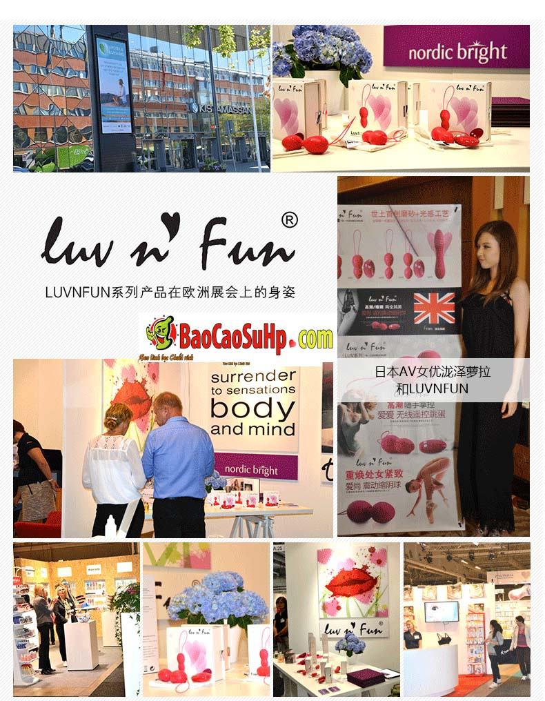 Dương vật giả Luvn Fun Fire cầm tay thụt xoay siêu sướng cho nam nữ