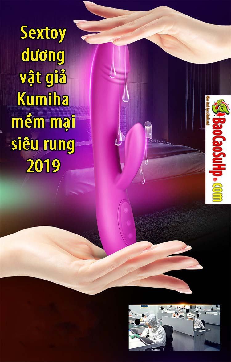 Sextoy dương vật giả Kumiha silicon mềm mại rung mạnh cho nam nữ 2019 Sextoy dương vật giả Kumiha silicon mềm mại rung mạnh cho nam nữ 2019