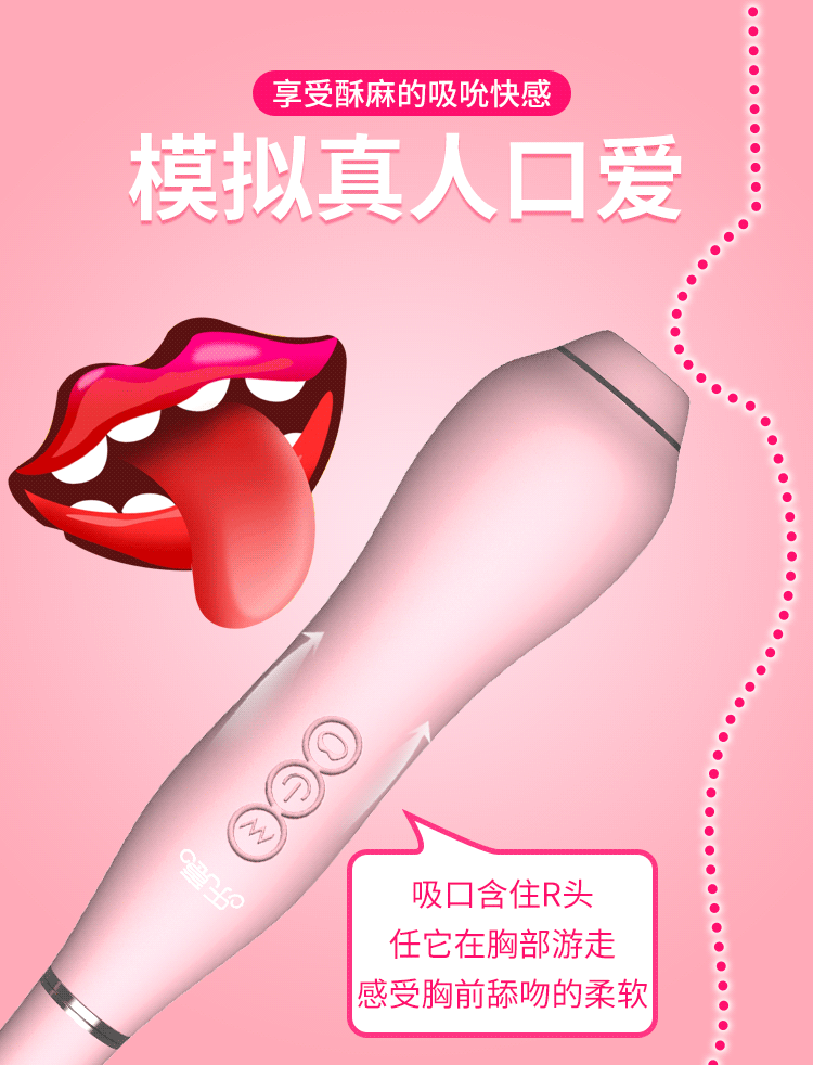 Sextoy kích thích bú mút điểm G Happy time 2 đầu rung nhỏ gọn tinh tế