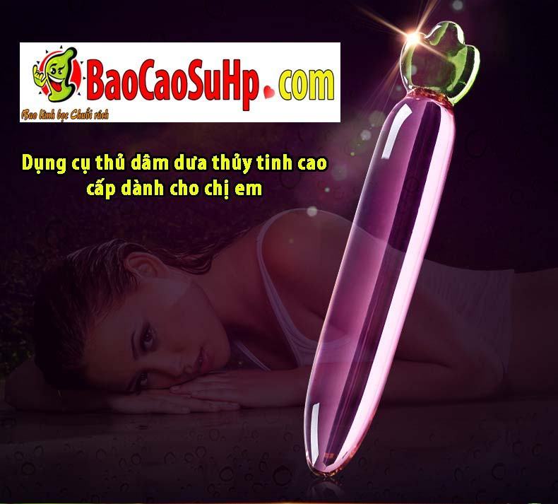 Dụng cụ thủ dâm thủy tinh cao cấp cho nữ giới thoải mái an toàn