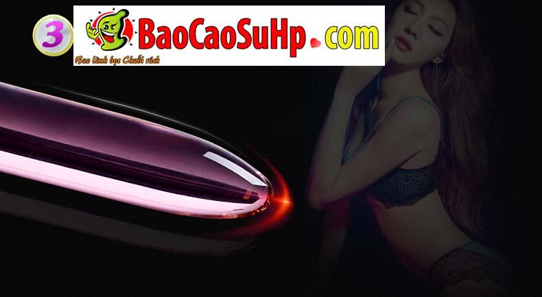 Dụng cụ thủ dâm thủy tinh cao cấp cho nữ giới thoải mái an toàn