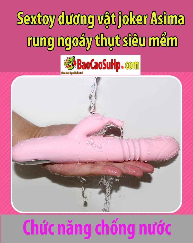 Joker Asima sextoy dương vật rung thụt ngoáy, siêu mềm, tặng quà