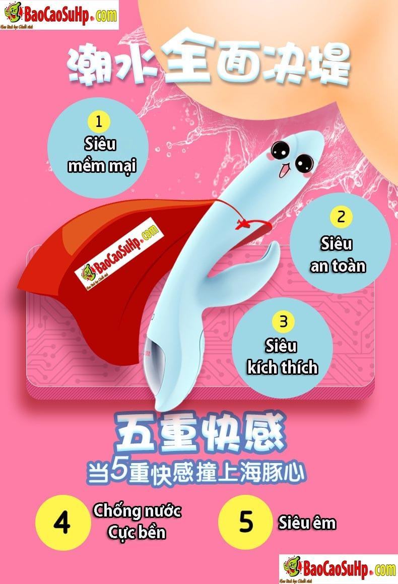SinJoys Japanese Soft Safe Realistic Vibrating Dildo