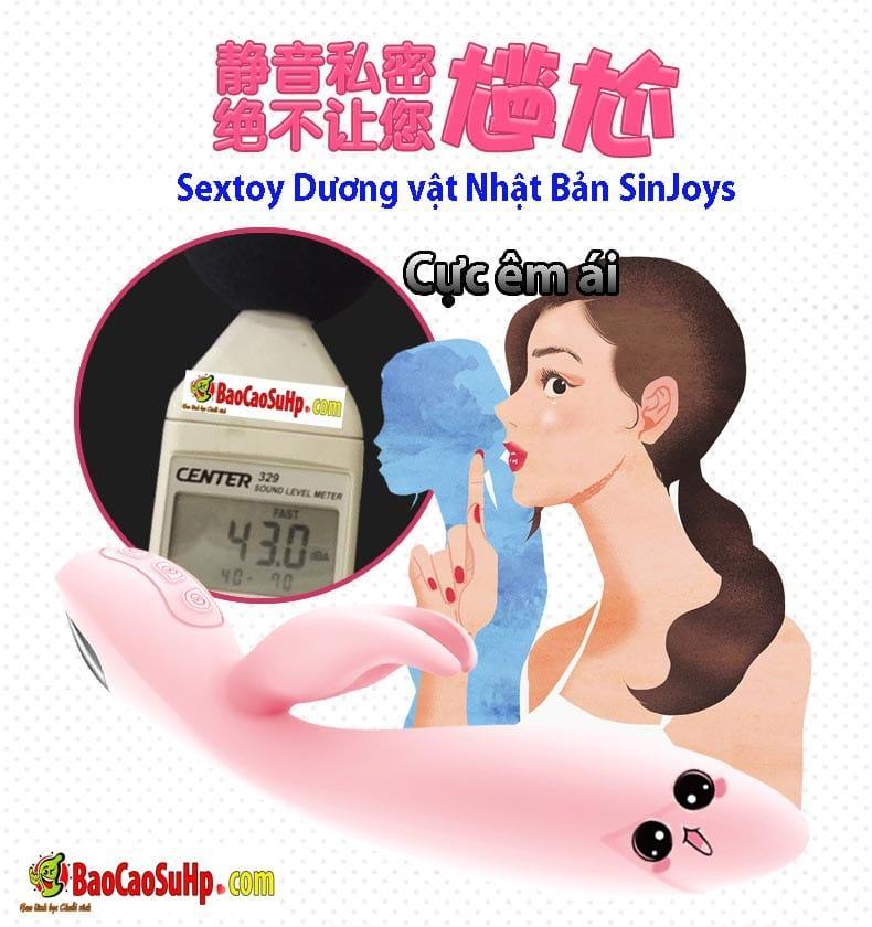 Sextoy dương vật Nhật SinJoys siêu mềm an toàn sức khỏe dễ dùng