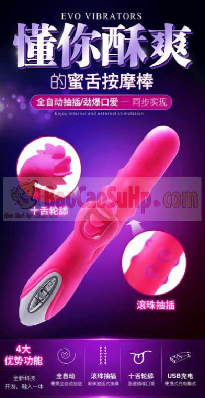 Sextoy Evo Titan dương vật gân bi kích thích điểm G siêu phê
