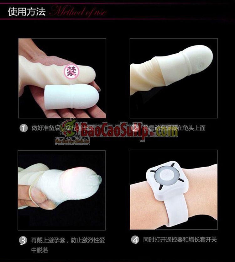 Dương vật đeo OTOUCH ấm nóng 7 chế độ rung siêu thật kích thích