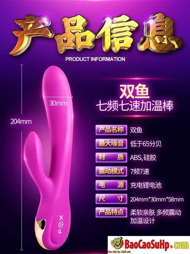 Fox Sextoy dương vật phát nhiệt cao cấp siêu bền giá tốt
