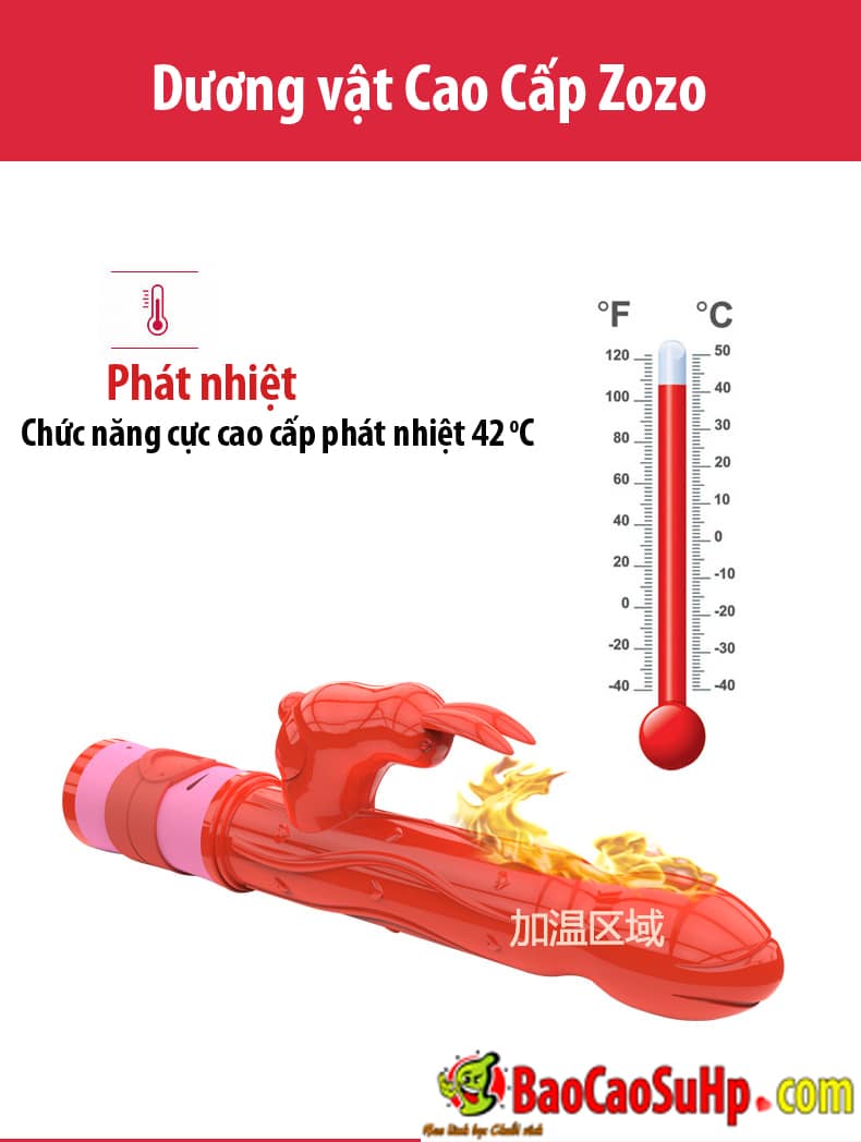 Sextoy phát nhiệt Hot Zolo đỉnh cao kích thích phê cực