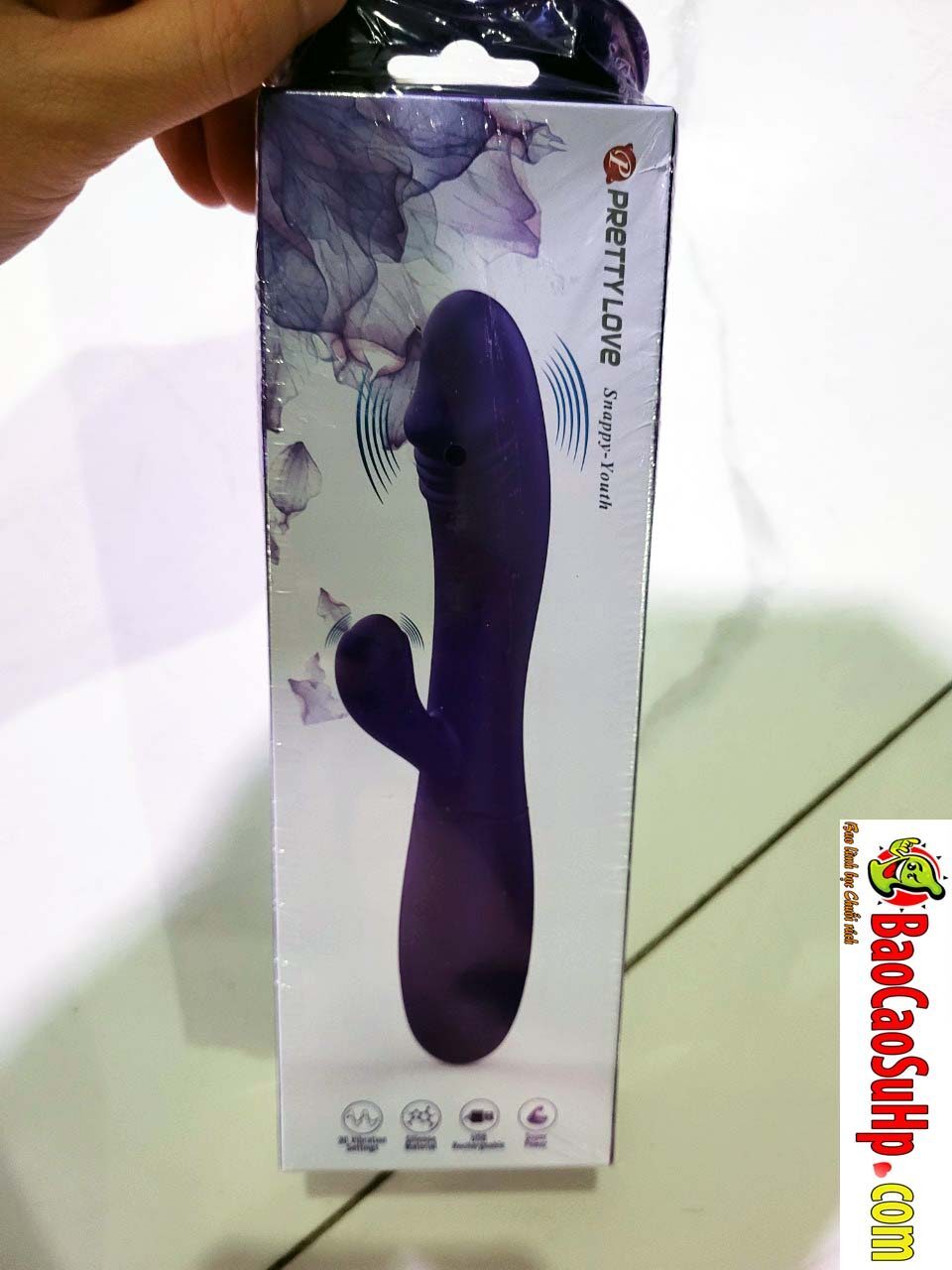 Duong vat gia Pretty Love Snappy 30 che do rung 2 rotated - Dương vật giả Pretty Love Snappy 30 chế độ rung.