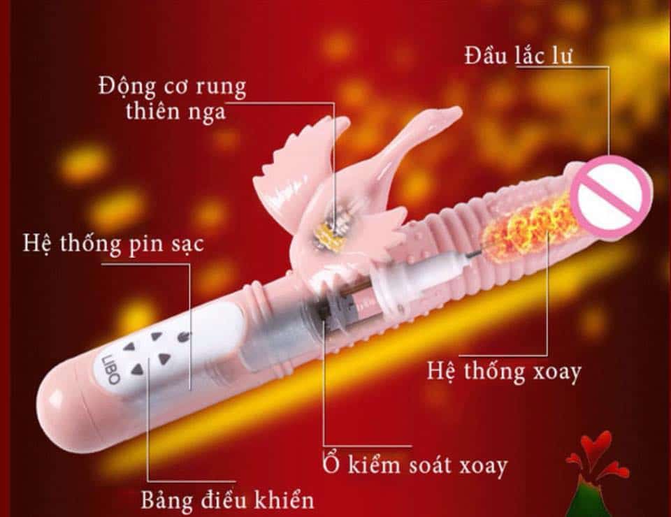 Libo Warm Dương vật giả rung tỏa nhiệt Siêu thật, Kích thích cực đỉnh