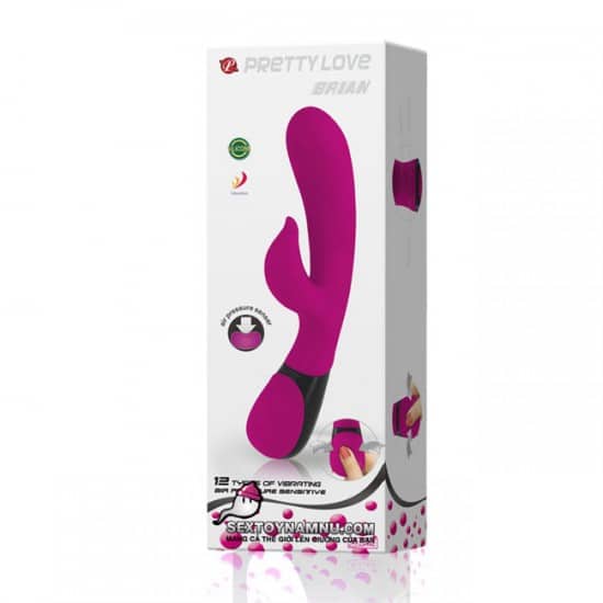Pretty Love Brian Dương Vật Giả Silicon 12 Chế Độ Rung