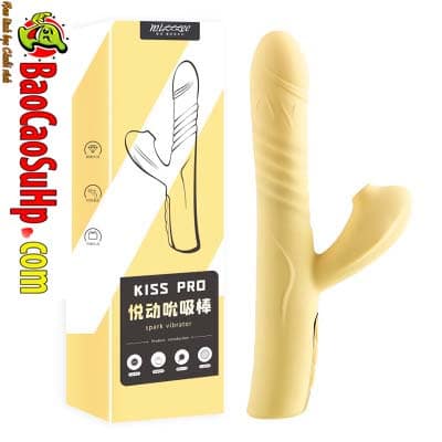 Dương vật giả cao cấp KissPro Mizzzee rung thụt hút 2020