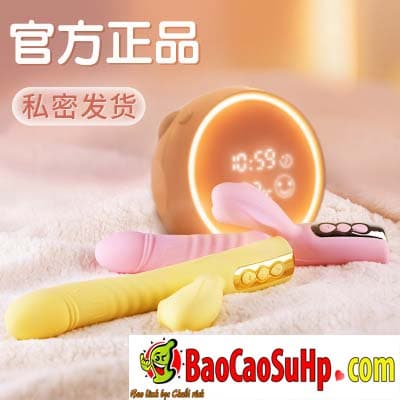 Dương vật giả KissPro Mizzzee cao cấp rung thụt hút tăng khoái cảm