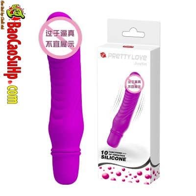 Máy rung kích thích điểm G Prettylove Justin nhỏ gọn bền bỉ Máy rung kích thích điểm G Prettylove Justin nhỏ gọn bền bỉ