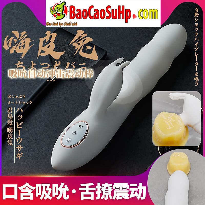 Dương vật giả tự động Nhật Aihipi Rabbit siêu mềm rung cực đã Dương vật giả tự động Nhật Aihipi Rabbit siêu mềm rung cực đã