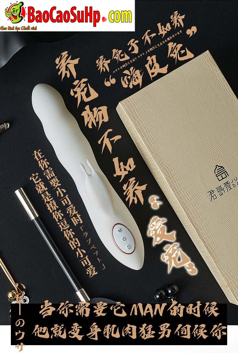 Dương vật giả tự động Nhật Aihipi Rabbit siêu mềm rung cực đã Dương vật giả tự động Nhật Aihipi Rabbit siêu mềm rung cực đã