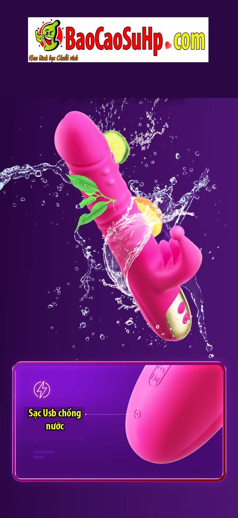 Dương vật cao cấp Svakom Zemalia Criss xoay cực sướng bền bỉ